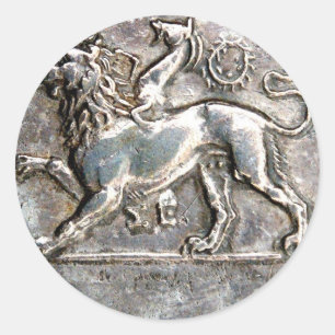 Silver Coin Reward-Stickers Ronde Sticker