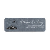 Silver Colorado Passport Etiket (Voorkant)