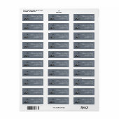 Silver Colorado Passport Etiket (Full Sheet)