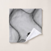 Silver Comedy en Tragedie Theater Design Car Flag Bad Handdoek (Wasdoekje)