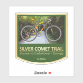 Silver Comet Trail (bike2) Sticker (Vel)