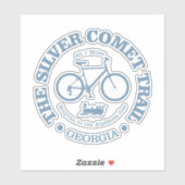 Silver Comet Trail (fietsen) Sticker (Vel)