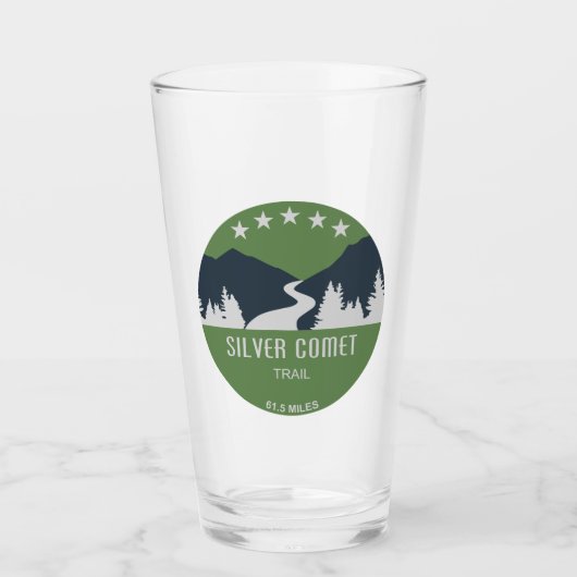 Silver Comet Trail Georgia Glas (Voorkant)