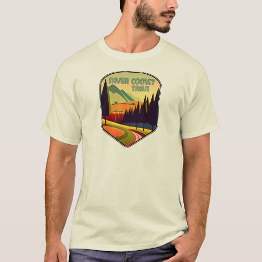 Silver Comet Trail Georgia Kleuren T-shirt (Voorkant)