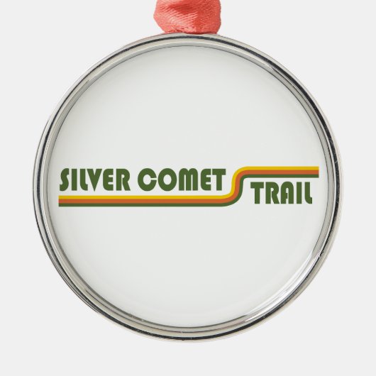 Silver Comet Trail Georgia Metalen Ornament (Voorkant)