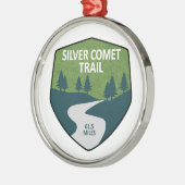 Silver Comet Trail Georgia Metalen Ornament (Links)