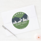 Silver Comet Trail Georgia Ronde Sticker (Envelop)