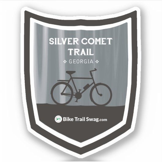 Silver Comet Trail Sticker (Voorkant)