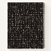 Silver Composition Notitieboek (Achterkant)