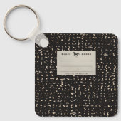 Silver Composition Notitieboek Sleutelhanger (Voorkant)