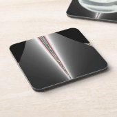 Silver Cone met verf Onderzetter (Linkerzijde)