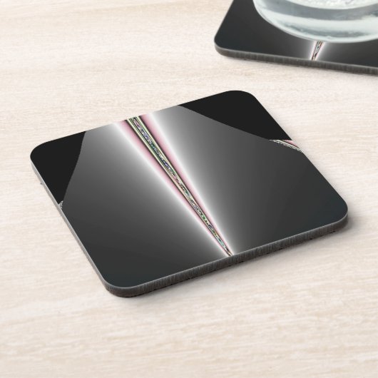 Silver Cone met verf Onderzetter (Linkerzijde)