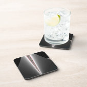 Silver Cone met verf Onderzetter (Rechterzijde)