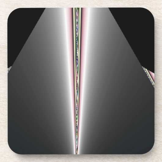 Silver Cone met verf Onderzetter (Voorkant)