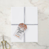 Silver Confetti Cadeau Labels Cadeaulabel (Met Touw)