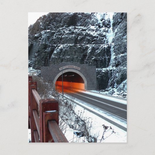Silver Creek Tunnel Briefkaart (Voorkant)