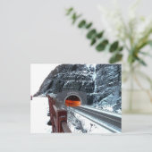 Silver Creek Tunnel Briefkaart (Staand voorkant)