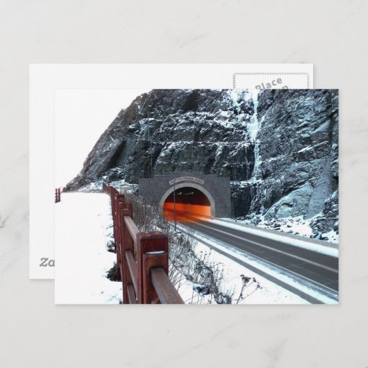 Silver Creek Tunnel Briefkaart (Voorkant / Achterkant)