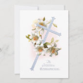  Silver Cross- en Paaslilies Feestdagenkaart (Voorkant)