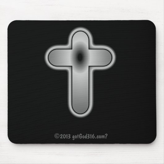 Silver Cross gotGod316.com? Muismat (Voorkant)