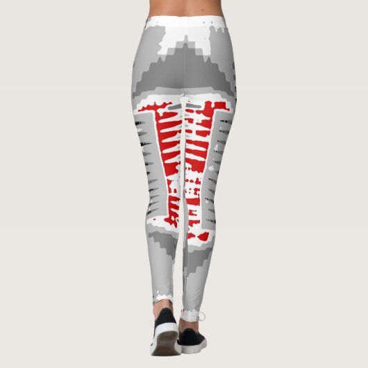 Silver Cross Leggings (Achterkant)