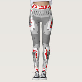 Silver Cross Leggings