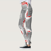 Silver Cross Leggings (Links)