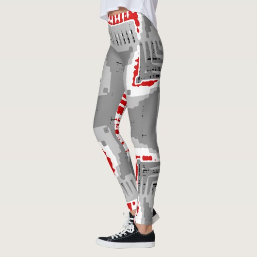 Silver Cross Leggings (Links)