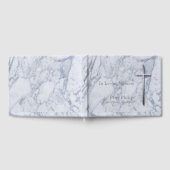 Silver Cross Marble Funeral Memorial Gastboek Gastenboek (Volledig)