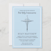 Silver Cross over Bleke blauwe communiqués (Voorkant)