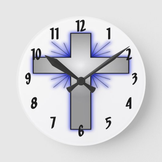 Silver Cross Ronde Klok (Voorkant)