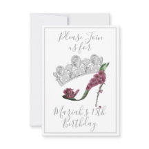 Silver Crown, Floral Fairy High-Hiel-schoen