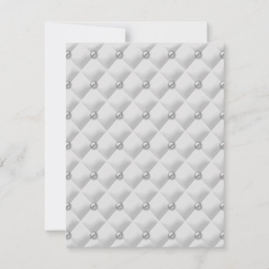 Silver Crown Prince Baby shower Uitnodiging (Achterkant)