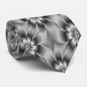 Silver Daisies Stropdas (Opgerold)