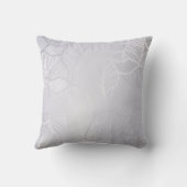 Silver  Damask Kussen (Achterkant)