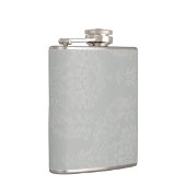 Silver Damask Lady Hip Flask Heupfles (Rechts)