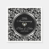 Silver Damask Servet (Voorkant)