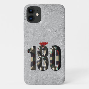 Silver Darts Score 180 Design, Case-Mate iPhone Case
