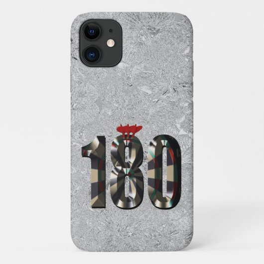 Silver Darts Score 180 Design, Case-Mate iPhone Case (Achterkant)