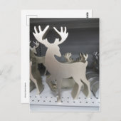 Silver Deer Briefkaart (Voorkant / Achterkant)