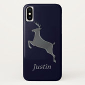 Silver Deer, persoonlijk Case-Mate iPhone Case (Achterkant)