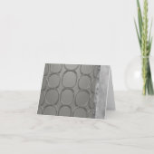 Silver Design Notecards Bedankkaart (Voorkant)