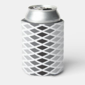 Silver Diamond Ombre Monogram Blikjeskoeler (Blikje Achterkant)