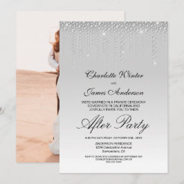 Silver Diamonds Foto Weddenschap na partij Kaart