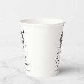 Silver Disco Ball juicht oudejaarsavond feest Papieren Bekers (Rechts)