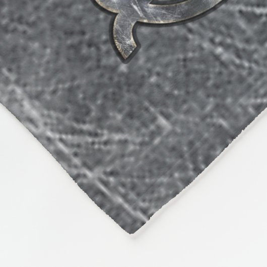 Silver Disted Style voor virgo Zodiac Sign Fleece Deken (Hoek)