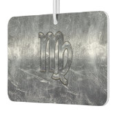 Silver Disted Style voor virgo Zodiac Sign Luchtverfrisser (Links)