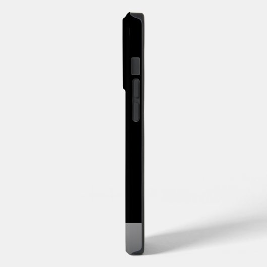 Silver Dog Paw op zwarte achtergrond Case-Mate iPhone Case (Achterkant / Links)