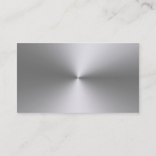 Silver Dog Paw-service voor zwart huisdier Visitekaartje (Achterkant)