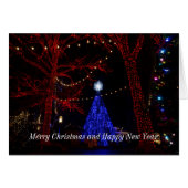 Silver Dollar City Kerstmis Kaart (Voorkant Horizontaal)